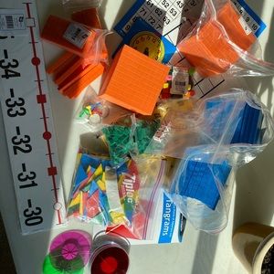 Math manipulatives teaching aides